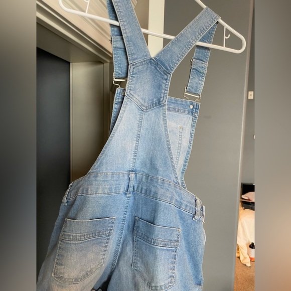 Denim overalls fits xsmall - Picture 2 of 2